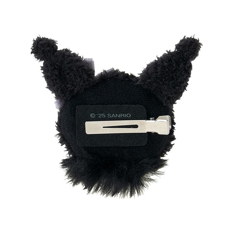 Sanrio|Kuromi & My Melody : Melousa Romiusa Face-shaped Hair Clip|6.8×2.5×9cm approx.