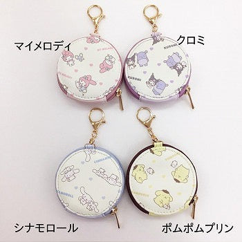 Sanrio|Round Mini Pouch|80×25mm approx.