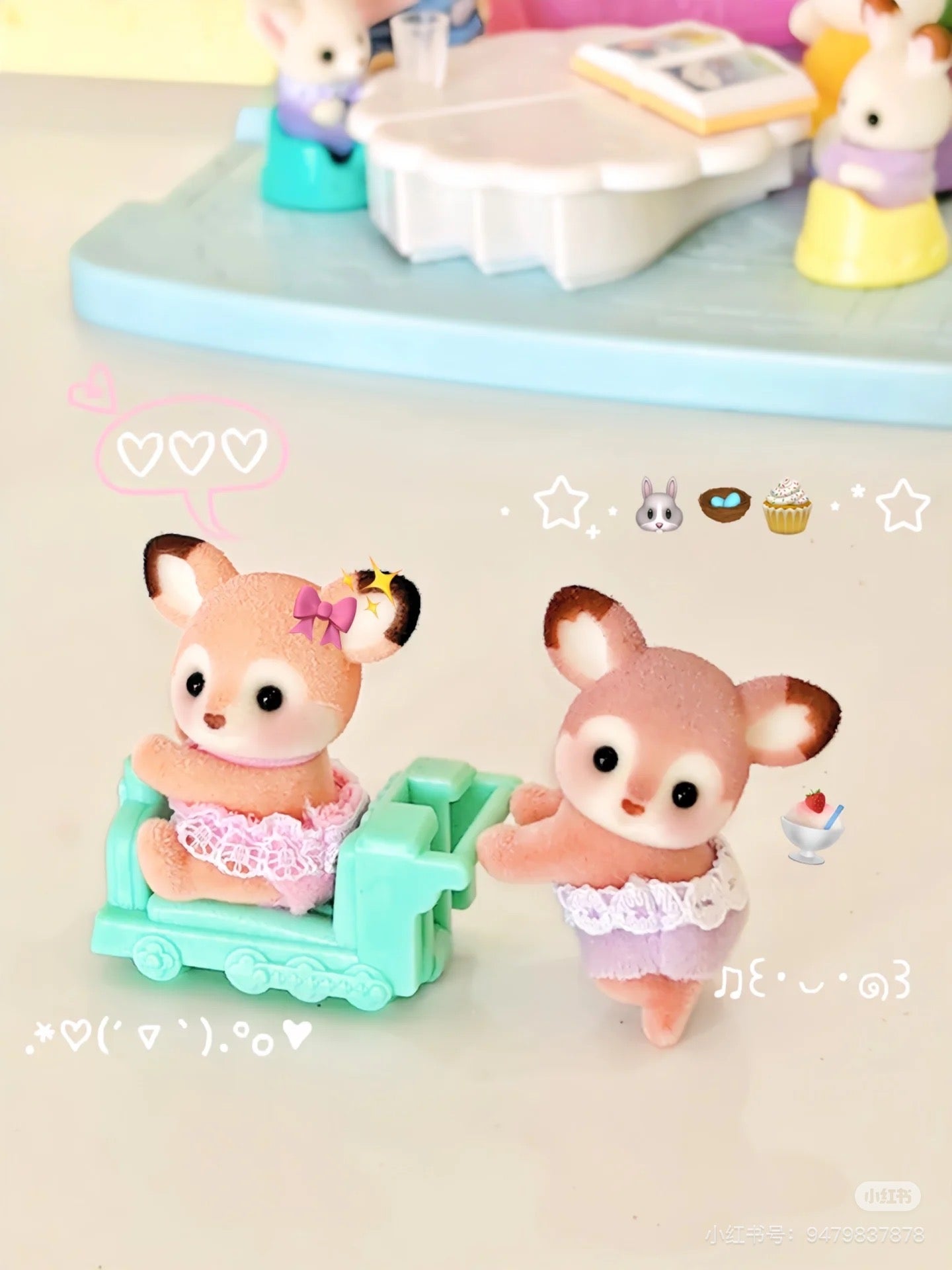 SylvanianFamilies|BABY Deer Twins 5800