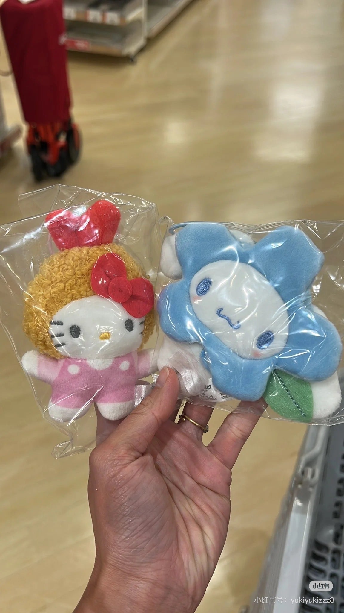 【limit 2】Sanrio|My Deco Bag Cinnamoroll Dress Up Plush Keychain mystery bag/blind box/All 10 types|1pcs