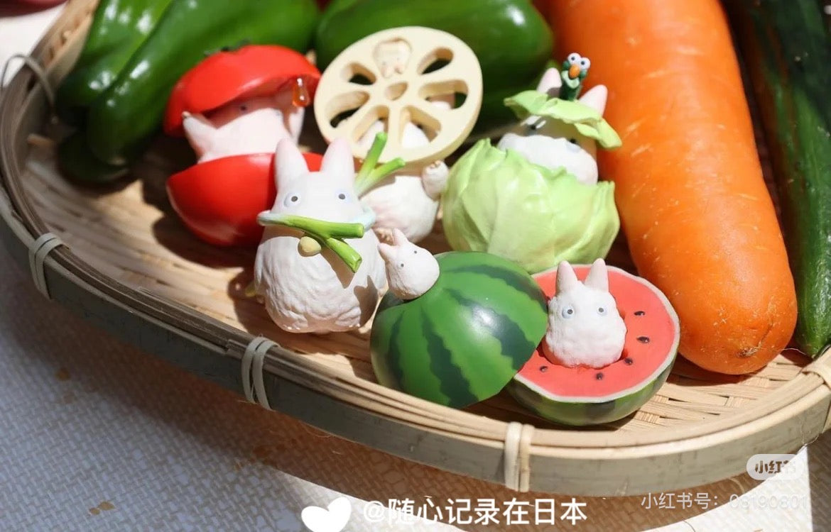 My neighbor totoro|吉卜力宫崎骏龙猫蔬菜店盲盒/全6种|1枚入