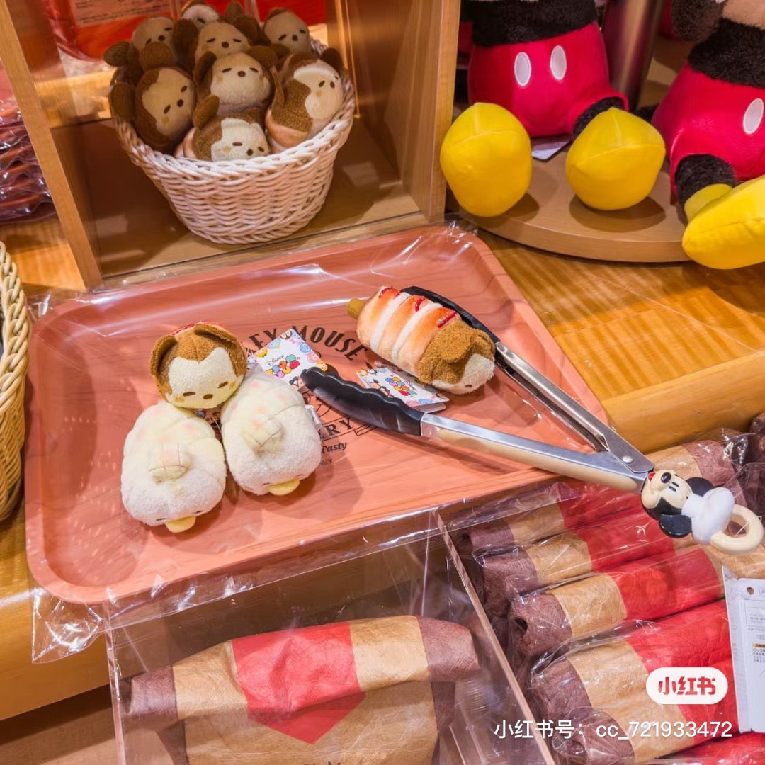 Disney迪士尼|Mickey’s Bakery米奇烘焙系列Tsum tsum松松小公仔/玩偶|约6.5 × 6.5 × 10 cm