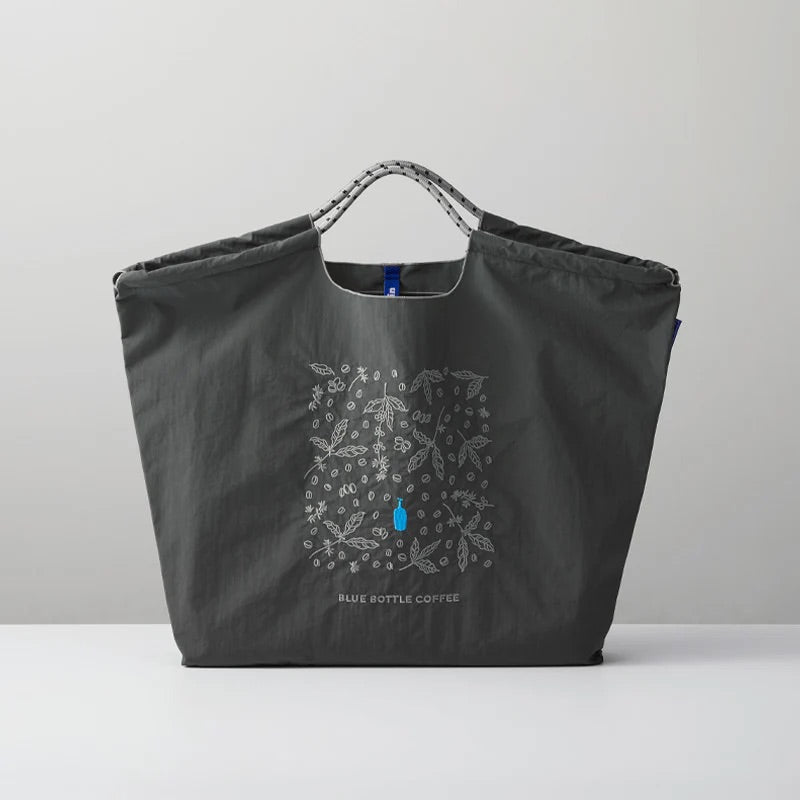 Blue bottle coffee|ball&chain Collaborate foldable Eco Bag|L / H45cm