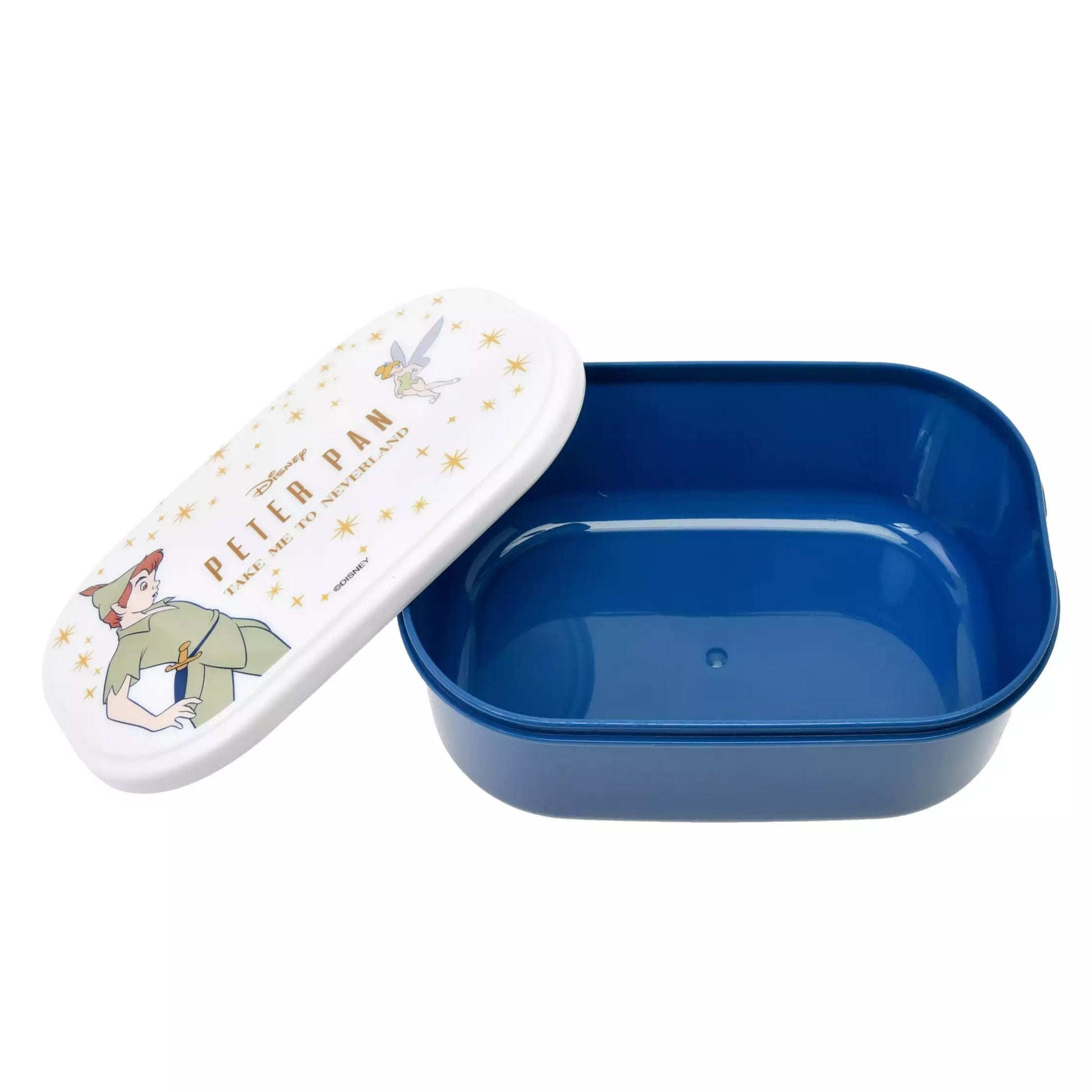 Disney|小飞侠彼得潘保冷抽绳野餐便当包+便当盒|约10.7 cm (H) x 15.2 cm (W) x 6.5 cm (D)