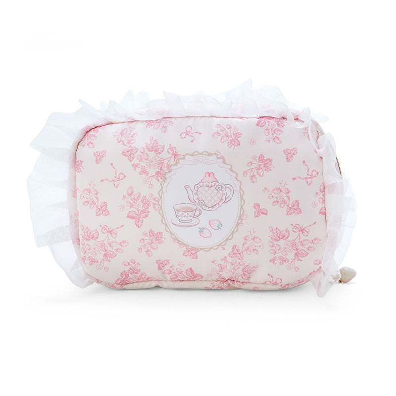 Sanrio|美乐蒂生日限定淡雪白莓系列化妆包/porch|约16 x 7.5 x 12.5 cm