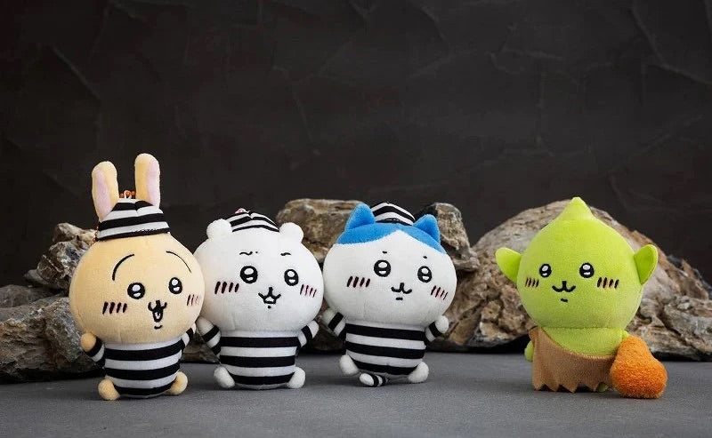 Chiikawa 吉伊卡哇|囚人系列挂件/监狱小囚犯|约 110 x W80 x D50mm