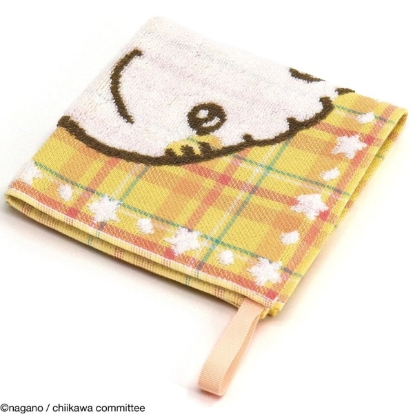 Chiikawa 吉伊卡哇|可挂洗脸毛巾/小方巾|約H340 x W340mm