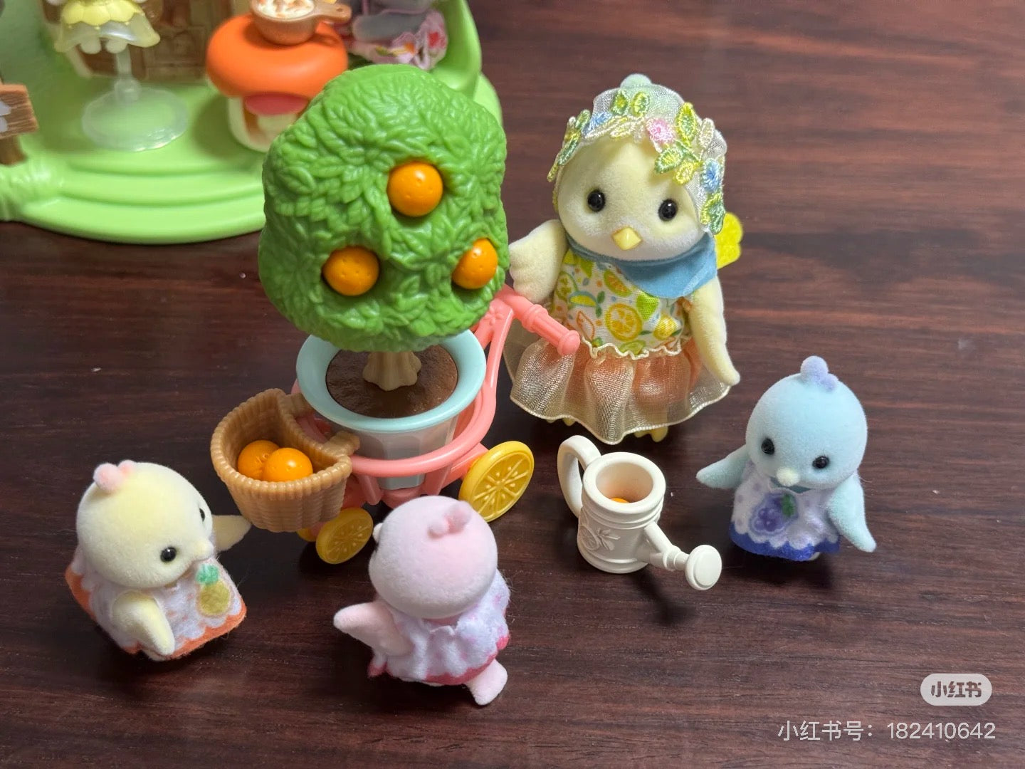 【limit 1】SylvanianFamilies|Citrus Bird Family Set