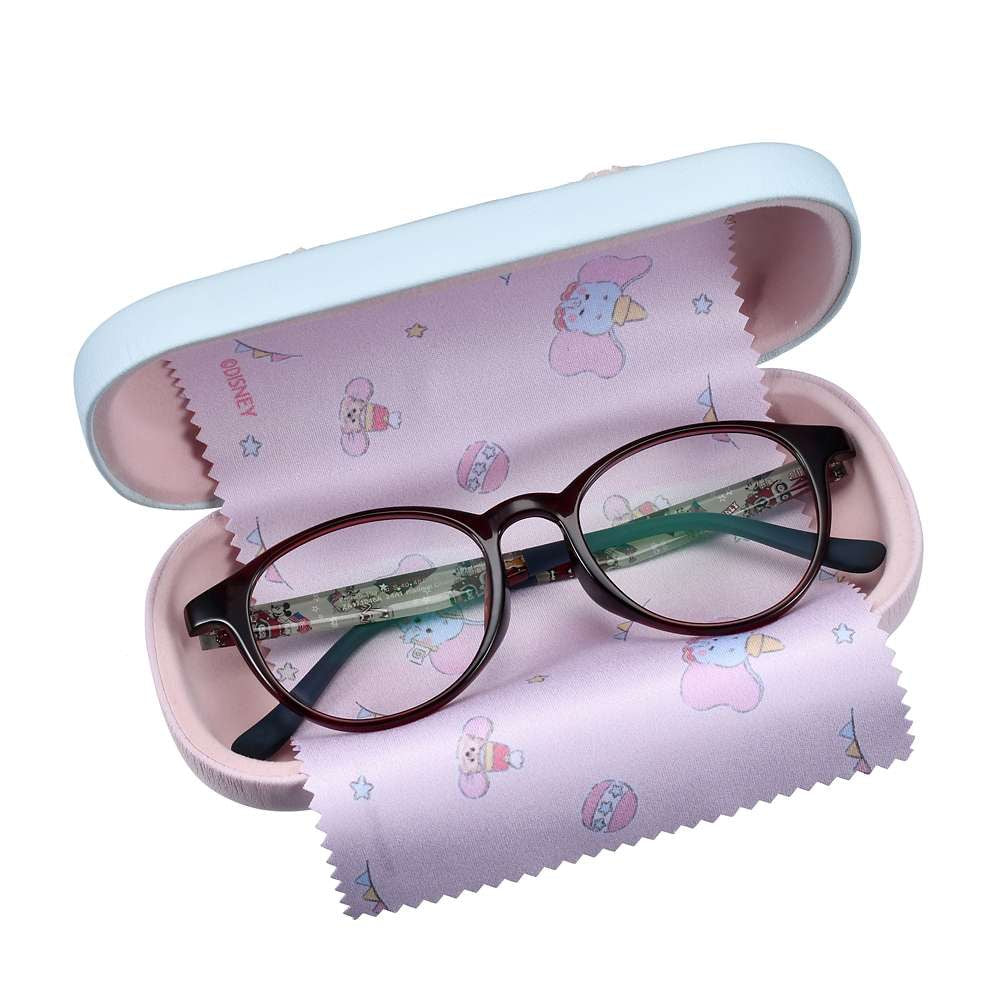 Disney|Dumbo小飞象刺绣眼镜盒+眼镜布|约7.1 x 15.3 x 4.2 (cm)