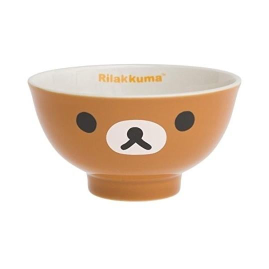 Rilakkuma轻松熊|角色大头陶瓷茶碗/微波炉/洗碗机可用|约60×110φmm