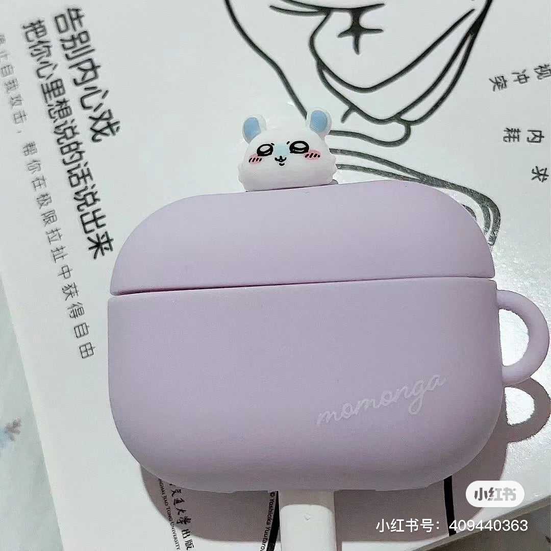 Chiikawa 吉伊卡哇|apple airpods pro硅胶立体可挂式耳机套/保护套/背后小肥臀|2代
