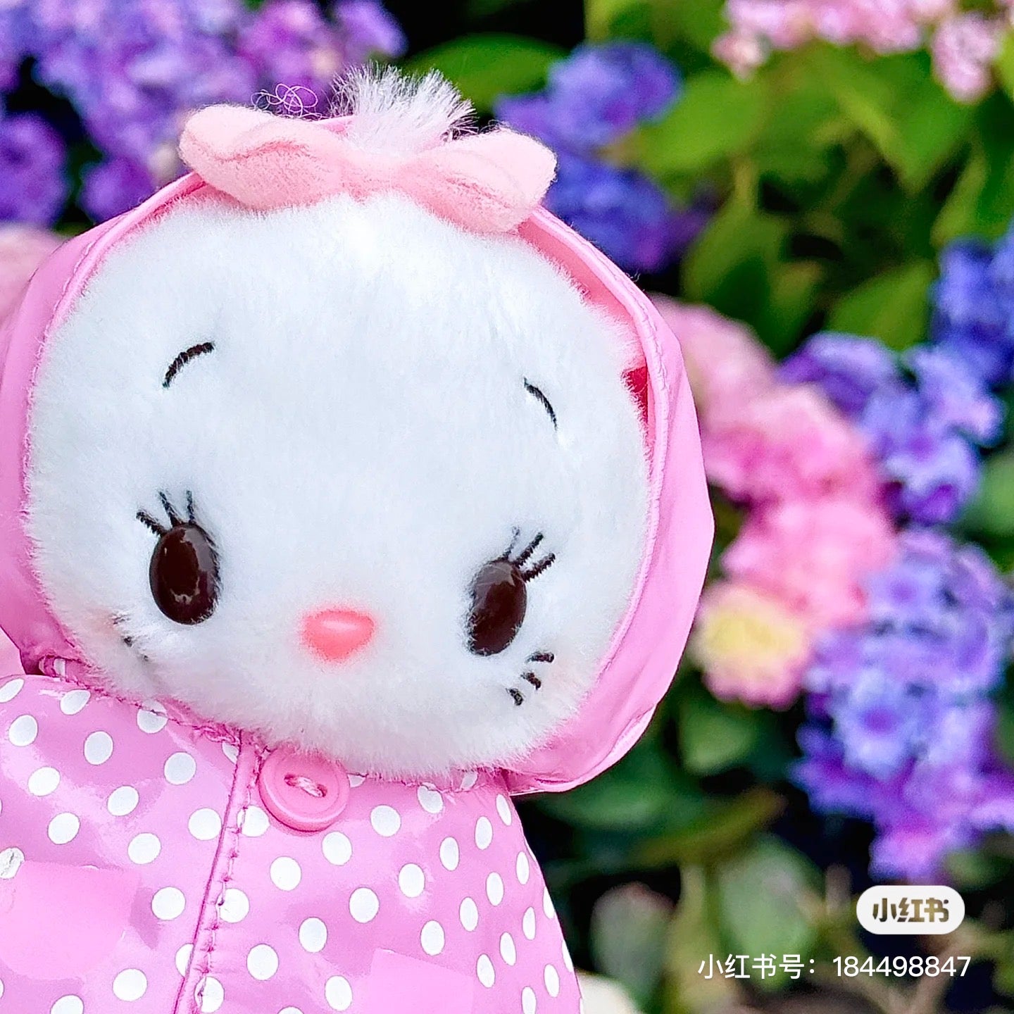 Disney迪士尼|超萌豆豆眼雨衣系列玩偶/公仔|约11×11×8cm