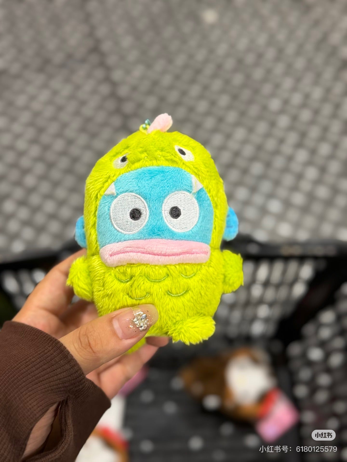 Sanrio|Cheers Banzai Series Anteater Mascot Holder /Plush Keychain|115×85×72mm approx.