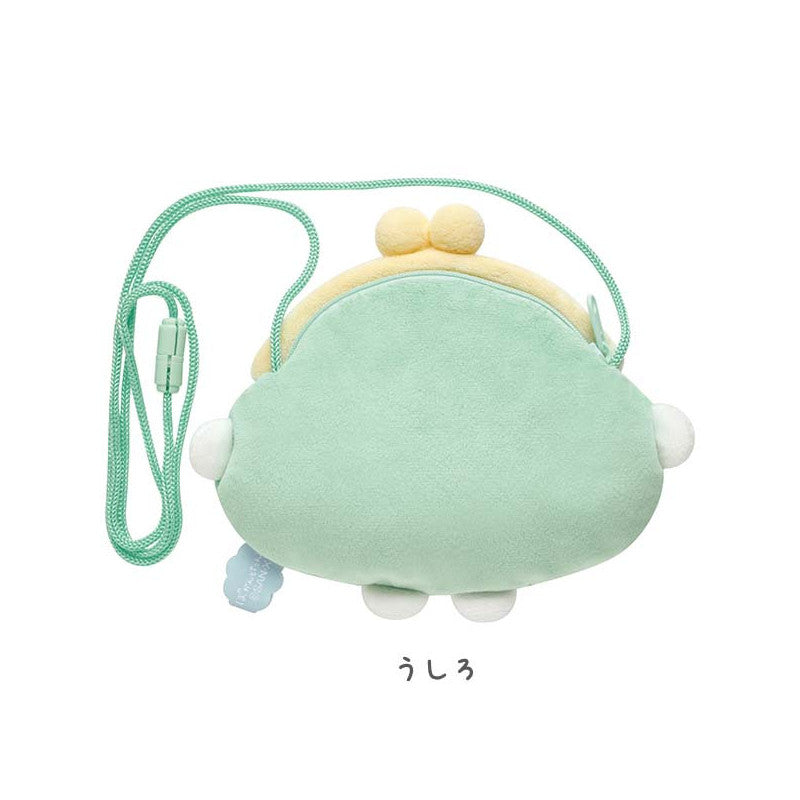 Sanx|新角色Pokantotan Odekake大头软软包/零钱包/收纳包|约16*9*4cm