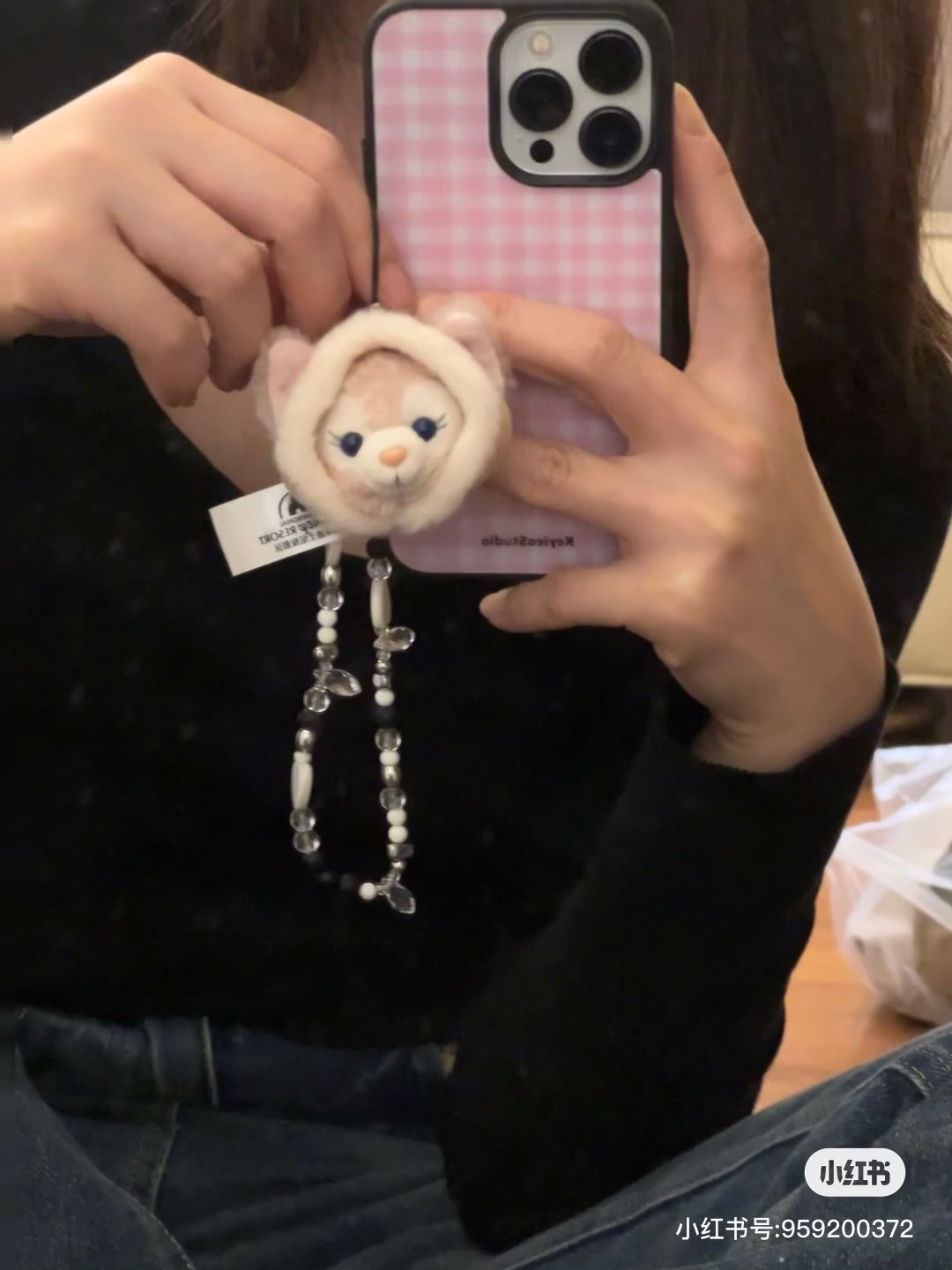 Disney SH|可爱四宝大脸玩偶发夹|女生4枚组