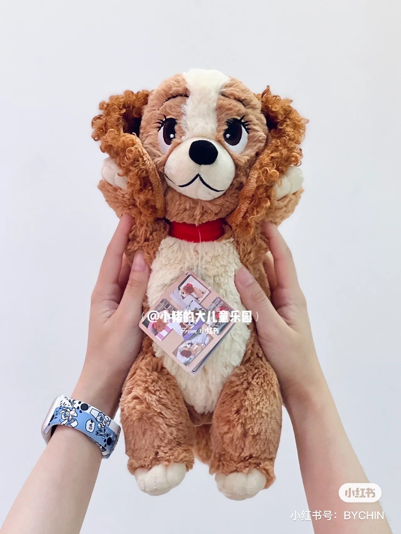 Disney迪士尼|东迪Soft Plush Doll Lady超柔软淑女大小姐狗狗公仔/玩偶|约H12×W14×D32cm