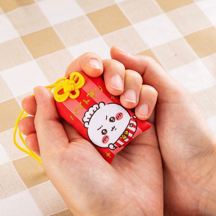 Chiikawa 吉伊卡哇|餐厅限定吉伊工作/事业御守/正反都超可爱|約H65×W40×D5mm