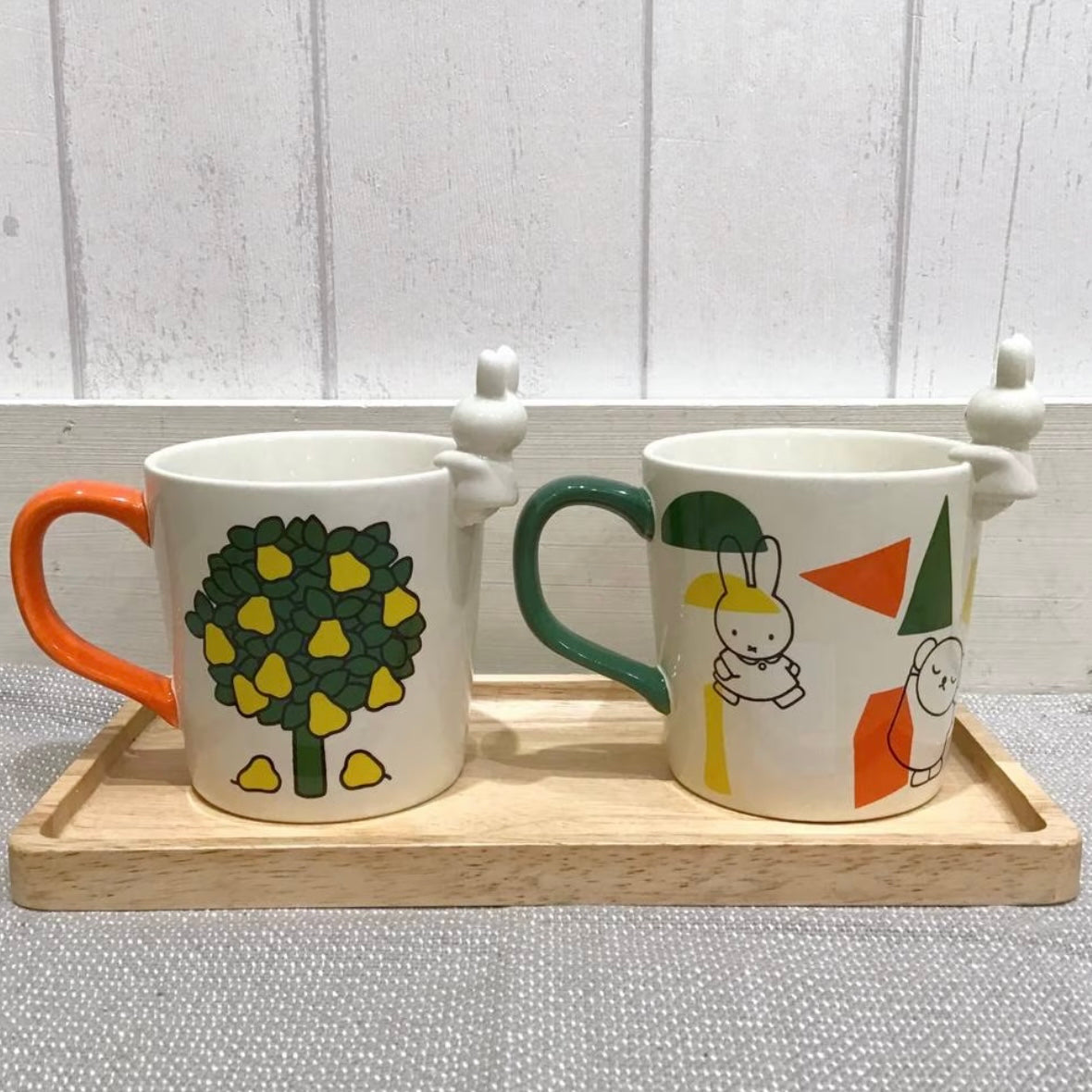 Miffy|Dick Bruna x Studio Clip x Miffy green cup with ears|350ml