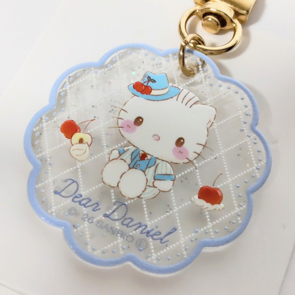Sanrio|Sweet Cakes Collection Puffy Clear Keychain mystery bag/blind box/All 12 types|1pcs