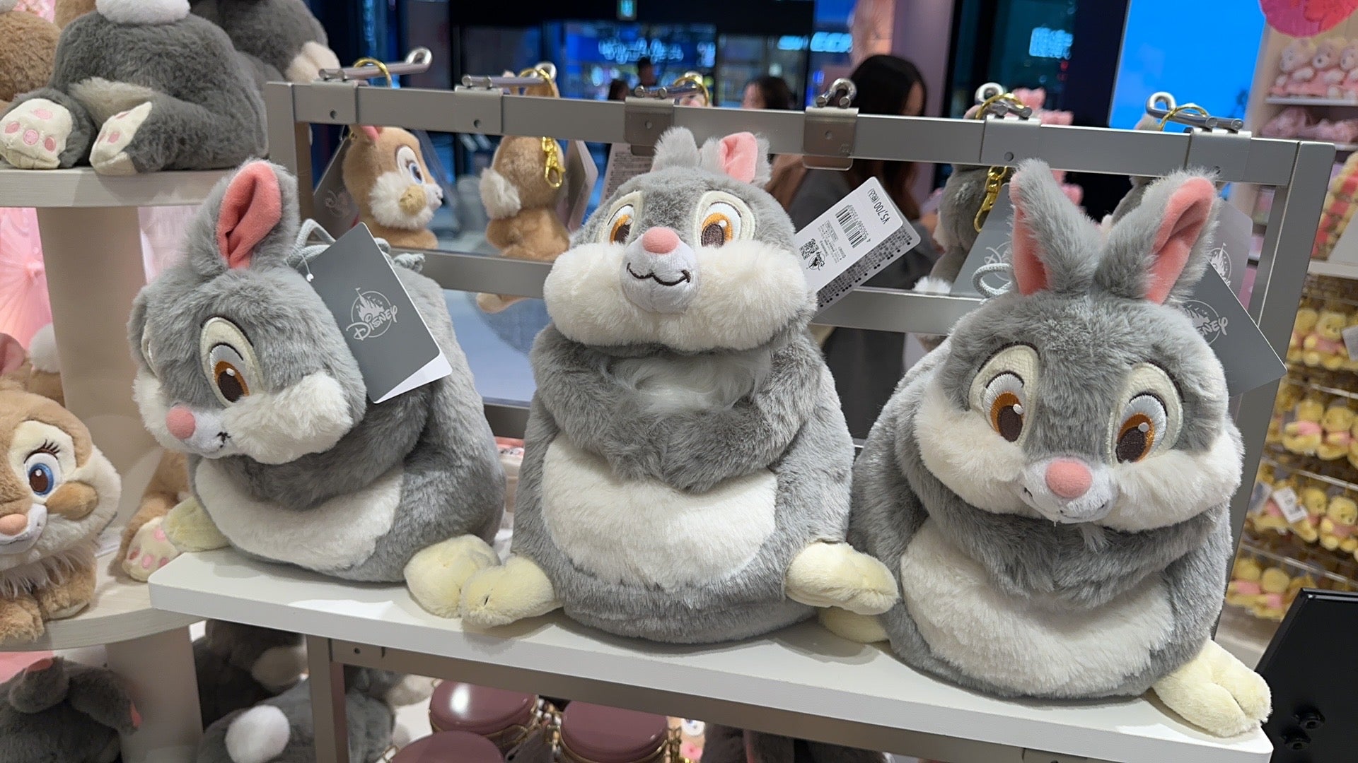 Disney迪士尼|Fluffy超柔软可爱桑普公仔式大巾着包/抽绳包/防水内里|約高さ27×幅23×奥行き20(cm)