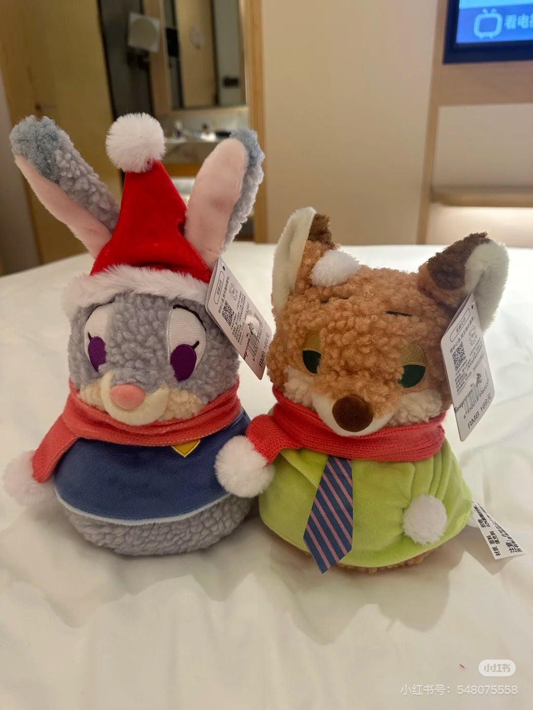 Disney迪士尼|Plush Toy / Snowmen Christmas 2024东迪冬日圣诞限定雪人雪球系列可爱角色毛绒玩偶/公仔|约26.5×18×15cm