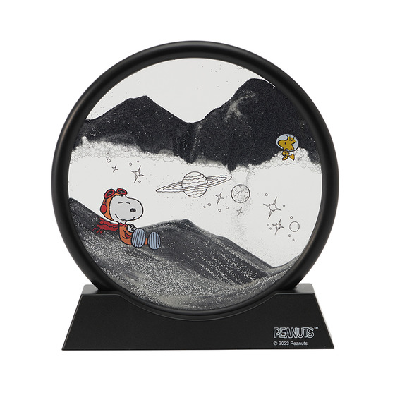 Snoopy史努比|PEANUTS Snoopy PN Sand Picture Astronauts|H7.4 x W7 x D1.5