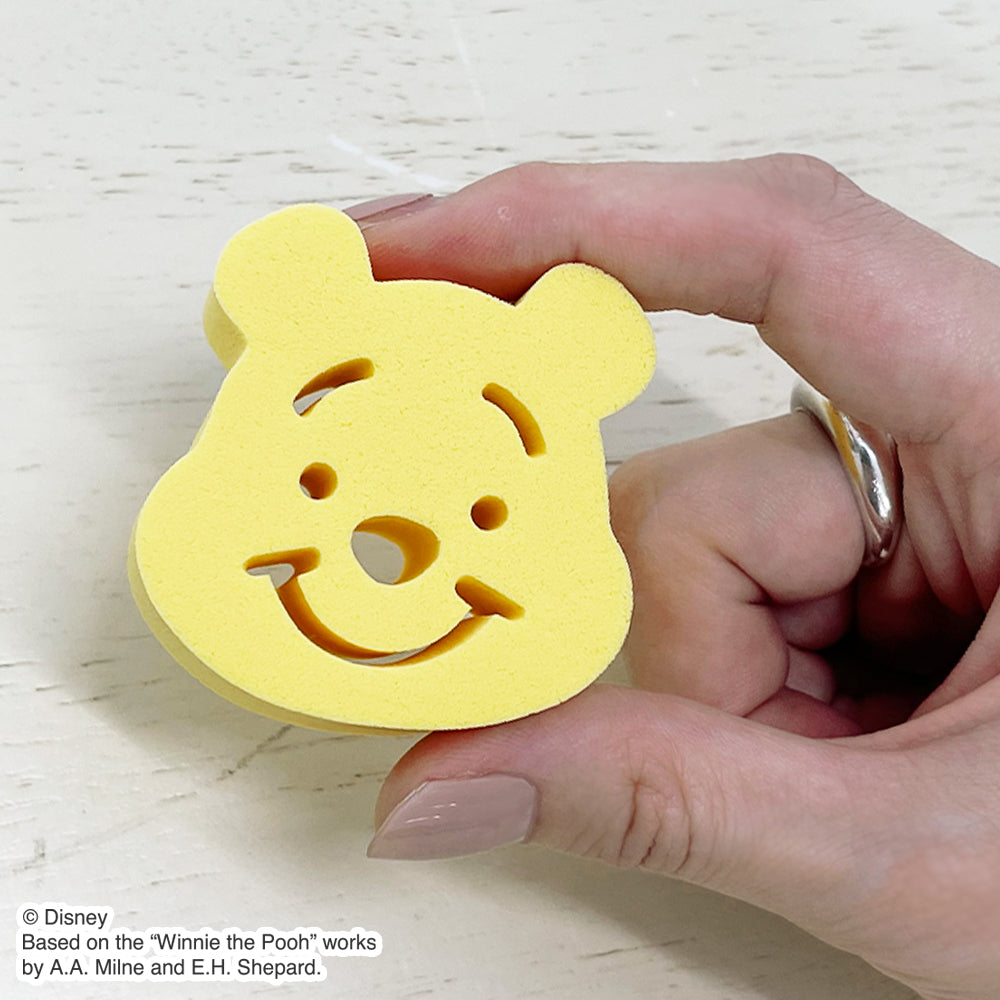 Disney|Winnie the pooh小熊维尼White pooh/噗噗化妆棉/粉扑/上妆粉扑|10枚入