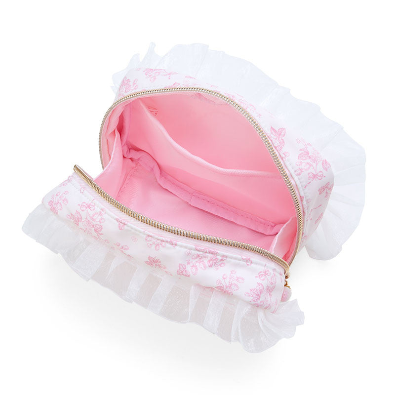 Sanrio|美乐蒂生日限定淡雪白莓系列化妆包/porch|约16 x 7.5 x 12.5 cm