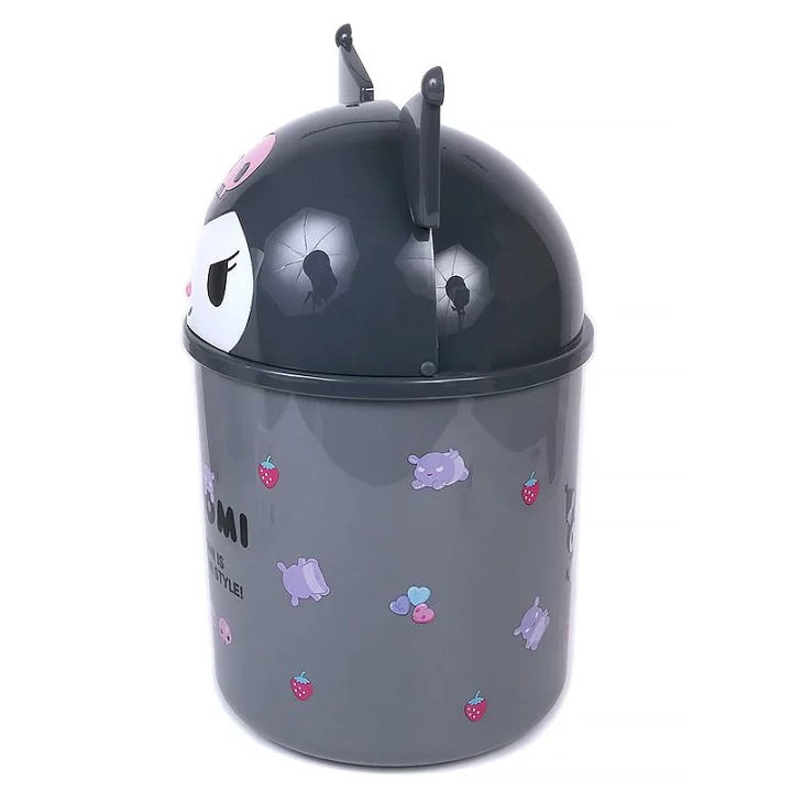 Sanrio|角色大脸收纳筒/桌面大型垃圾桶|约23×22.5×37.5cm