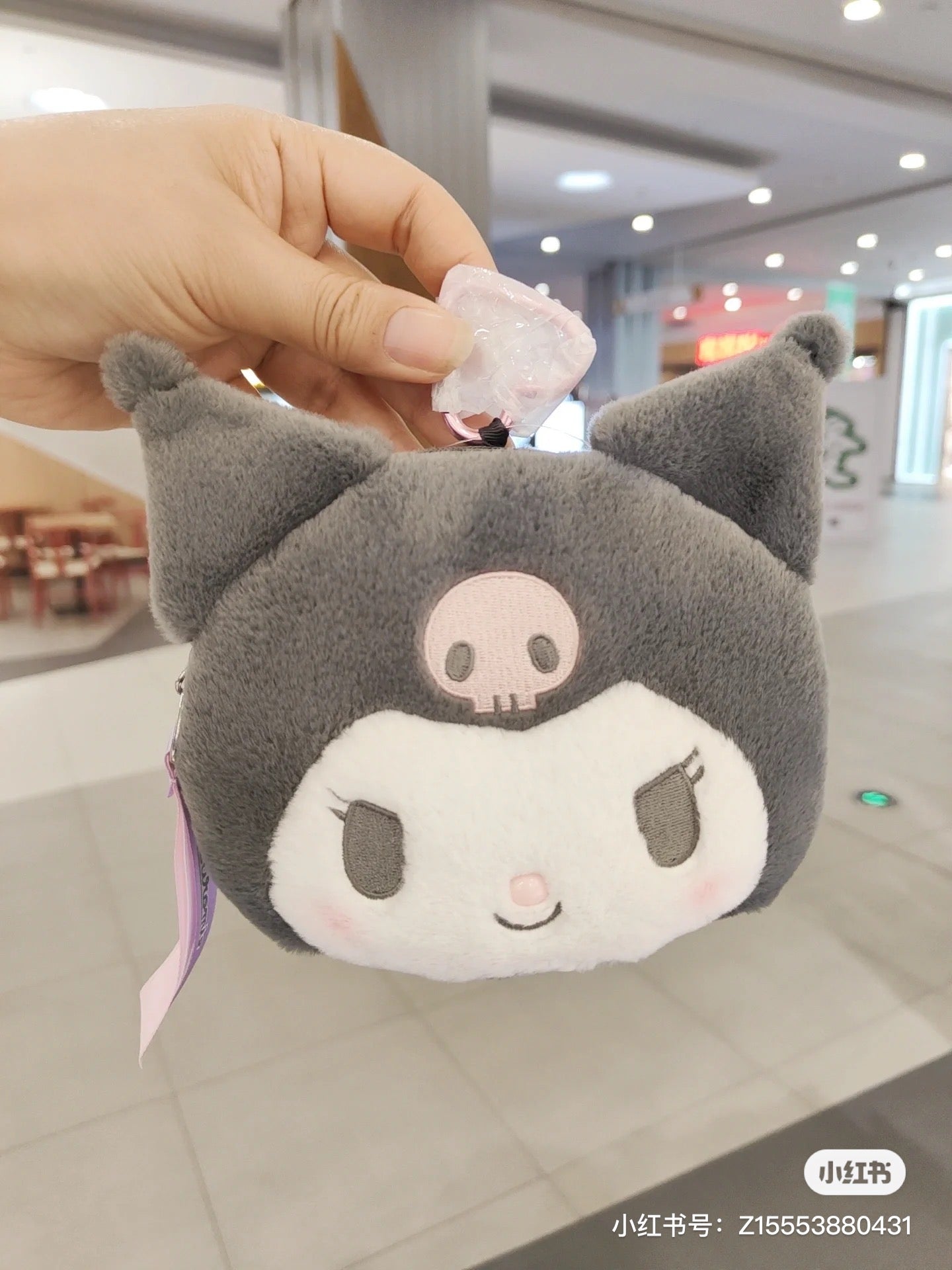 Sanrio|Character Award 2024 Face-shaped Pouch with Window|18×7×12.5cm approx.