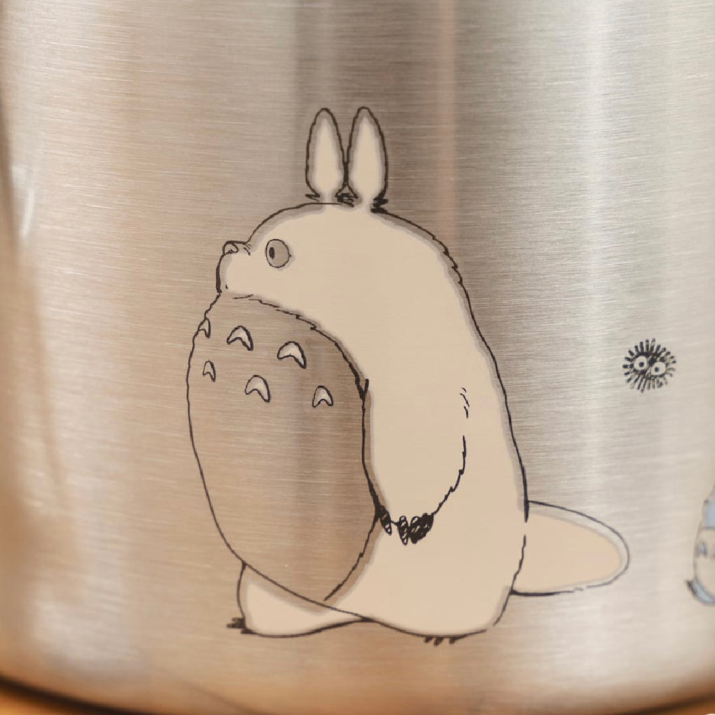 My neighbor totoro|吉卜力宫崎骏龙猫抗菌真空保温保冷饭盒|600ml