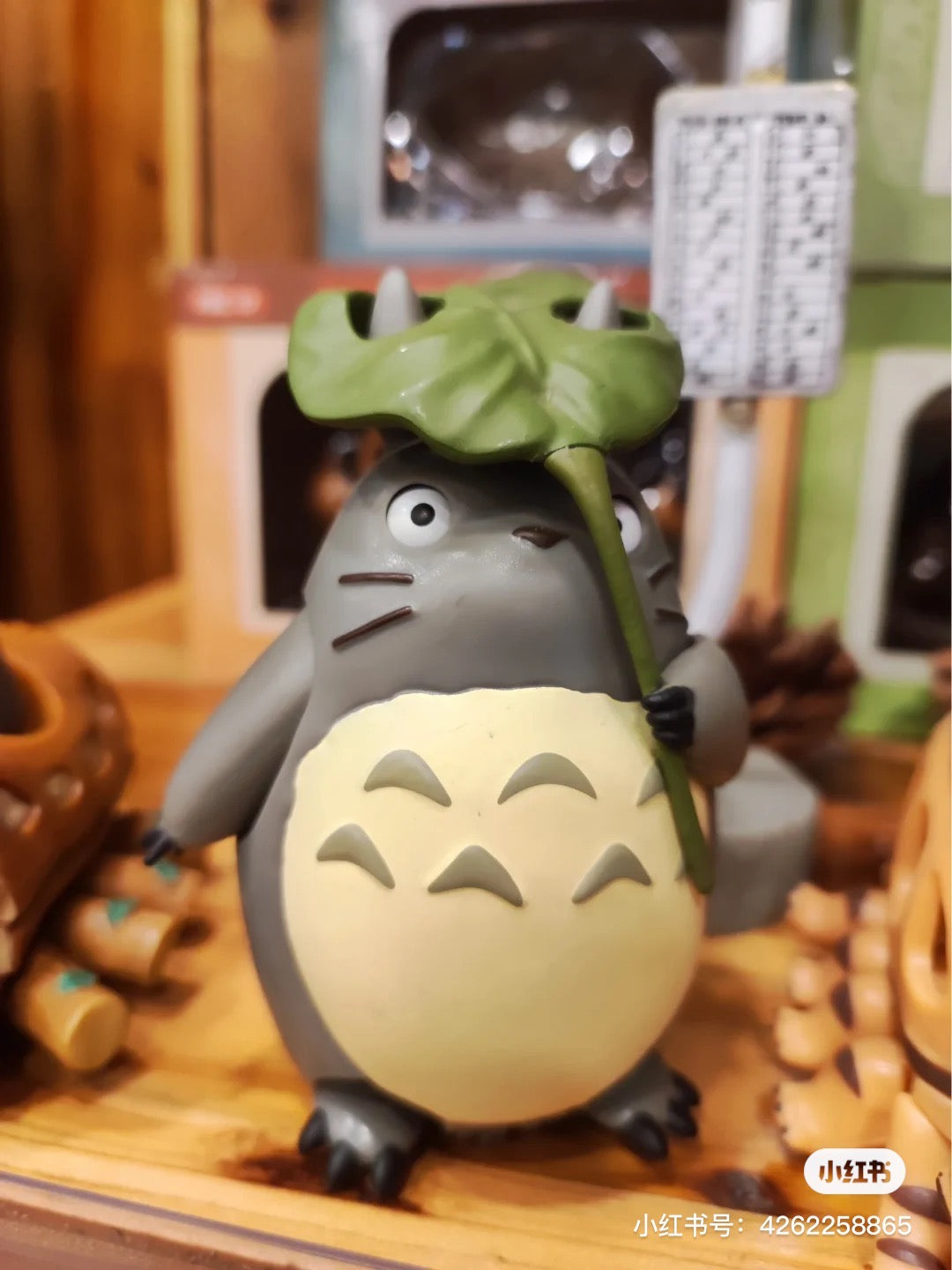 My neighbor totoro|吉卜力宫崎骏龙猫回力车/手办摆件|約88x65x55mm