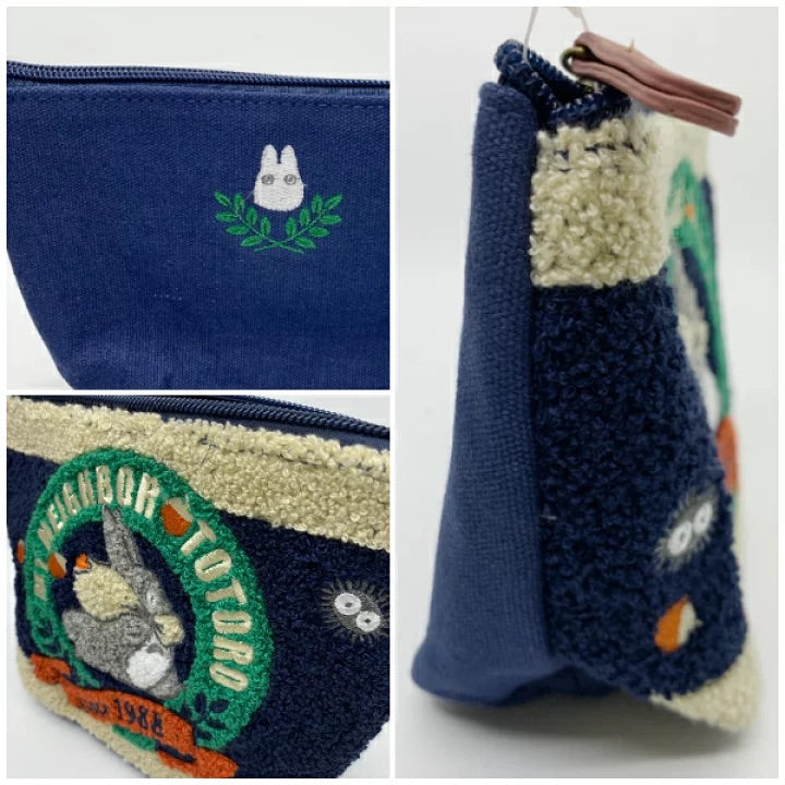 My neighbor totoro|吉卜力宫崎骏龙猫毛巾感化妆包/收纳包|約H320×W260×D150mm