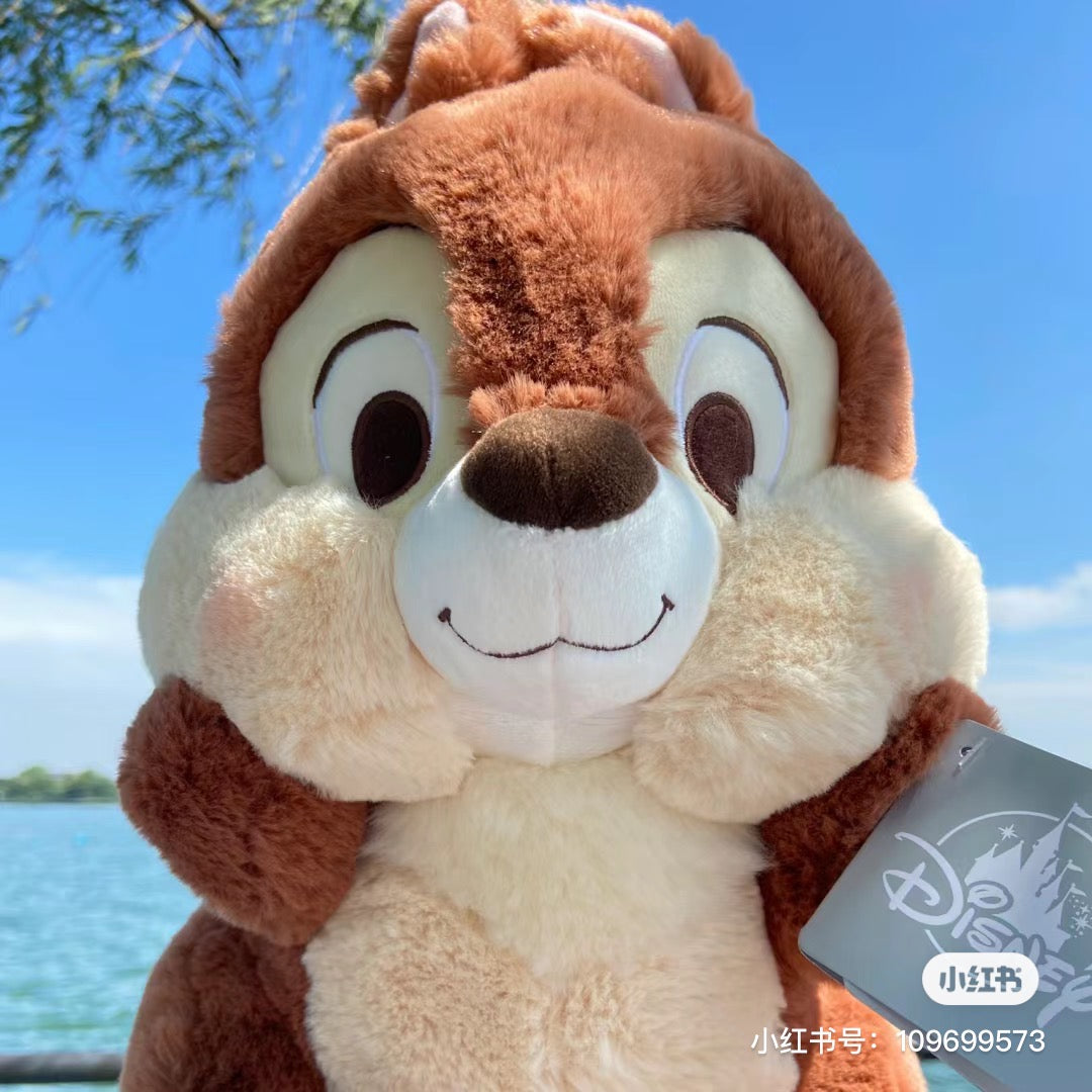 Disney SH|超好摸托腮奇奇毛绒公仔/玩偶