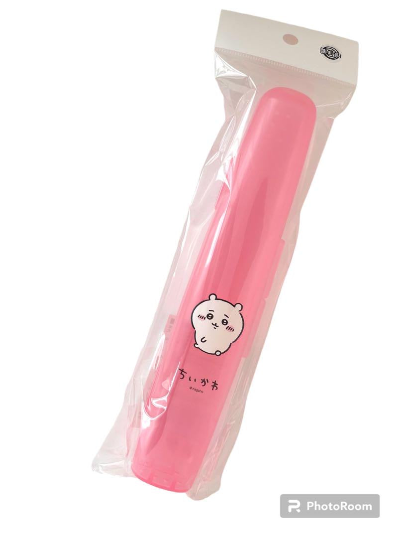 Chiikawa 吉伊卡哇|粉色吉伊牙刷盒|约H195 x W38 x D34mm