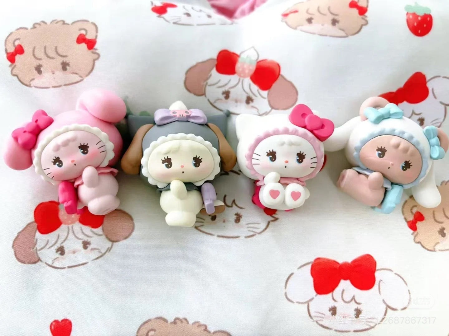 Sanrio|Mikko Illustrations Characters Mascot mystery bag/blind box/All 8 types|1pcs