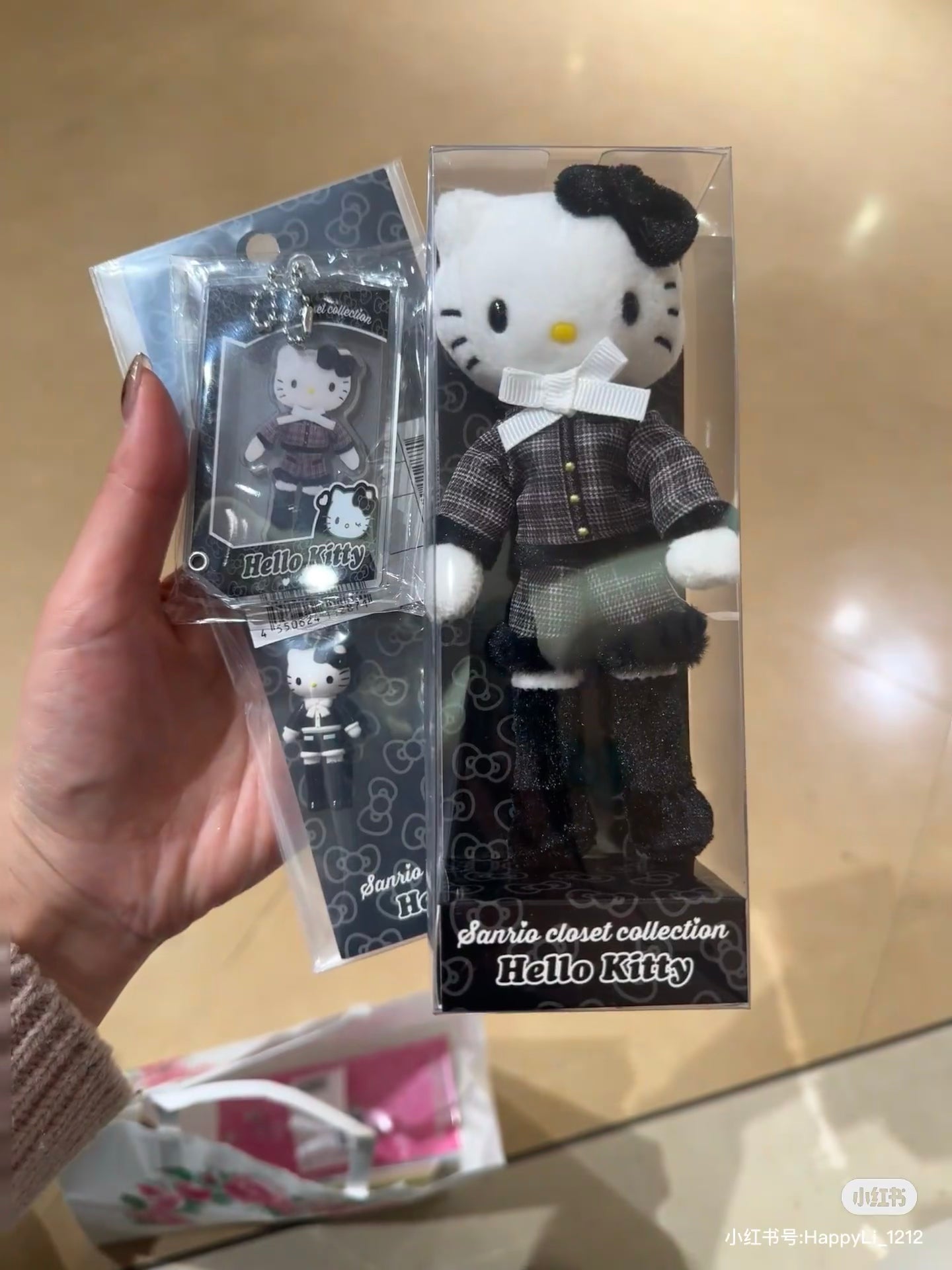 Hello Kitty|Closet Collection Doll Dear Daniel & Hello Kitty Acrylic Charm mystery bag/blind box/All 10 types|1pcs