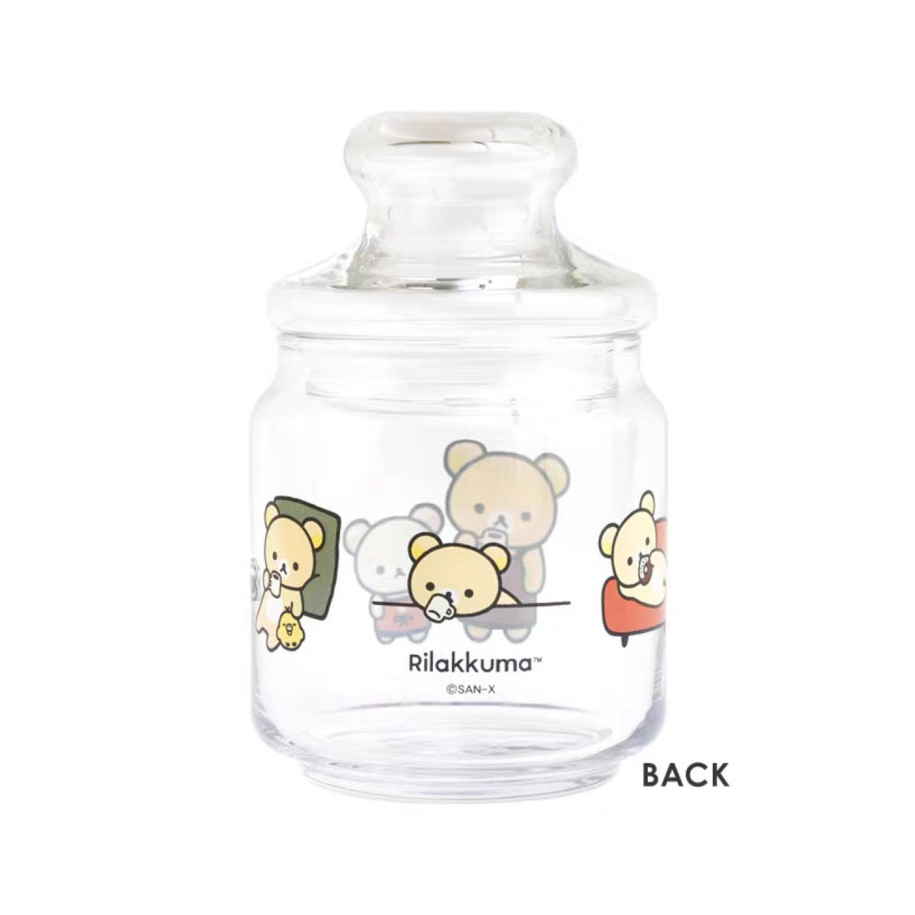Rilakkuma轻松熊|密封咖啡豆储藏罐/收纳罐|約140×Φ85mm