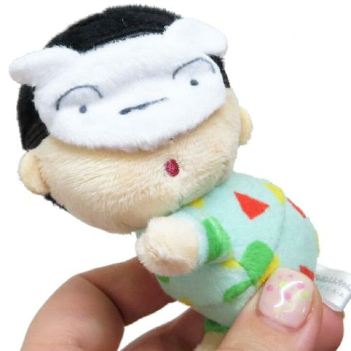 Crayon shin-chan蜡笔小新|趴趴睡姿挂件/眼罩可戴|約长11cm