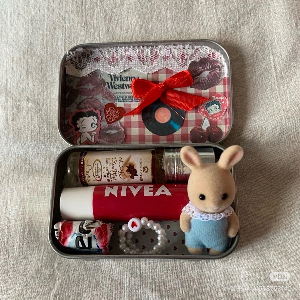 SylvanianFamilies|Milk Rabbit Baby Doll