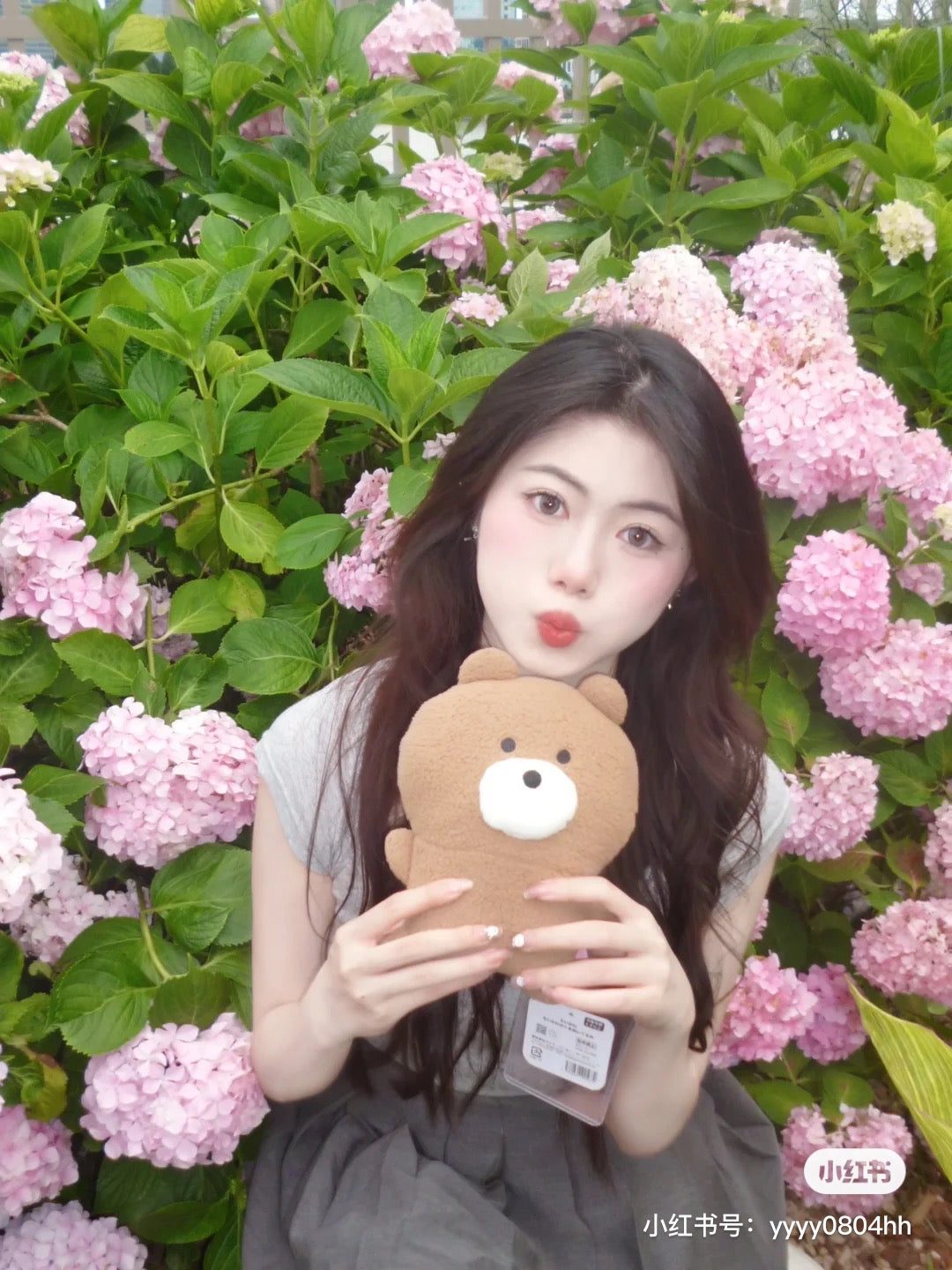 Chiikawa 吉伊卡哇|超好rua扁扁吉伊小熊/内有铃铛|约210×W160×D100mm