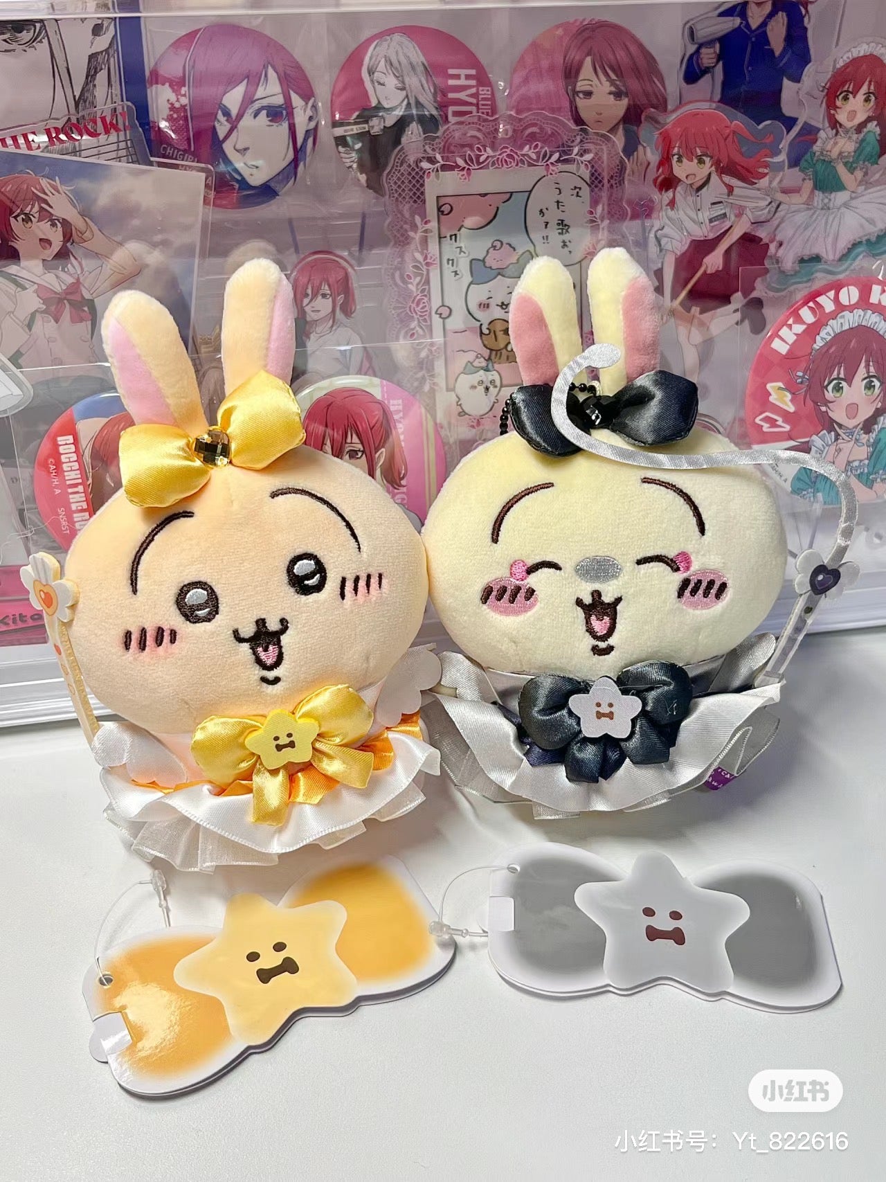 【limit 1】Chiikawa 吉伊卡哇|Magical Chikawa Magical Charge Mascot三代黑魔法少女毛绒玩偶挂件/包挂|約H160 x W110 x D60mm