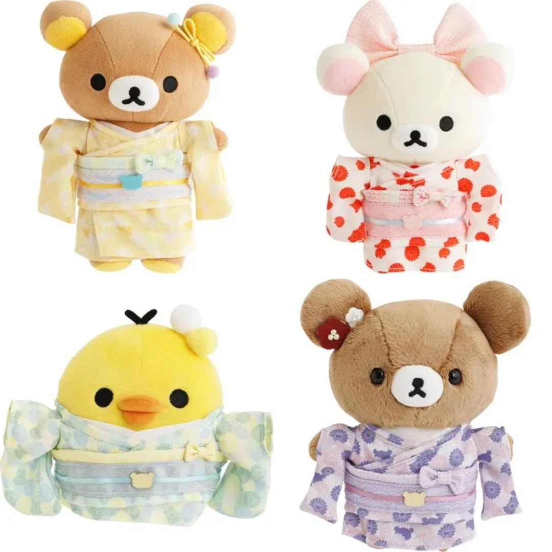 Rilakkuma|Kimono Plush Dolls/Plush Toy|145mm x 180mm x 95mm Approx.