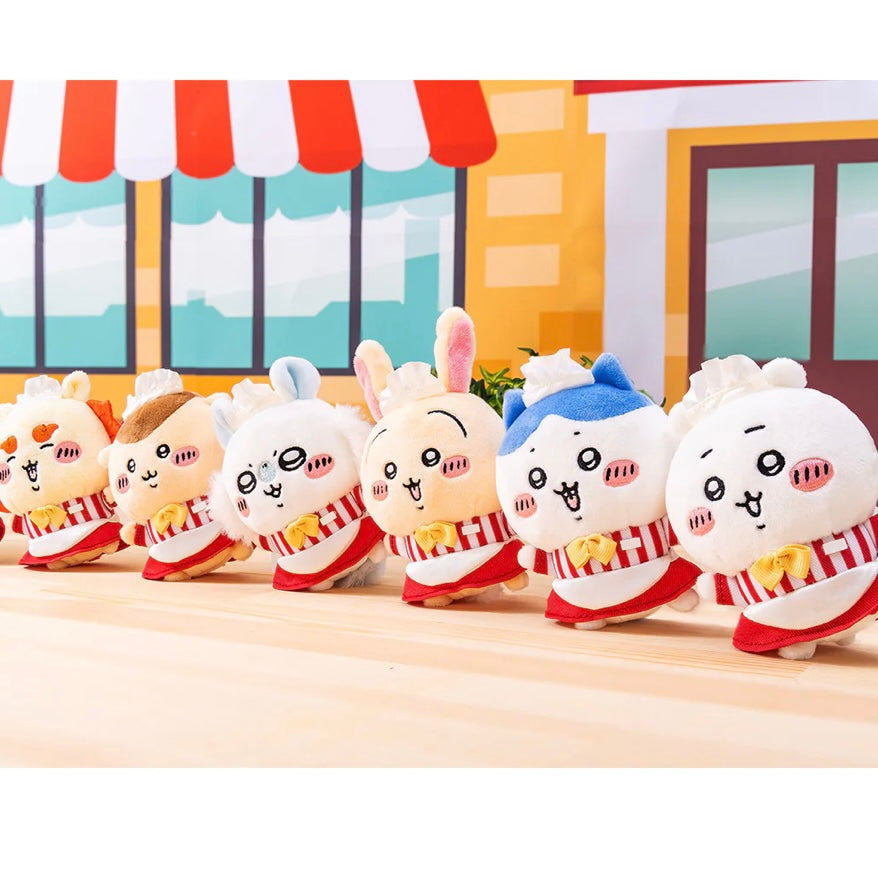 Chiikawa 吉伊卡哇|餐厅系列可爱挂件/包挂|約H120×W90×D50mm/limit one