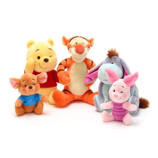 Disney|pooh‘s day 小熊维尼wink公仔/玩偶/手部有磁吸/可变换位置/和其他磁吸公仔互动|高さ約23.5×幅15×奥行き15(cm)