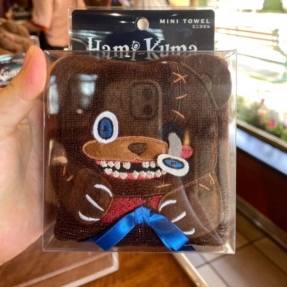 Hamikuma熊|万圣节限定熊头毛巾/小方巾