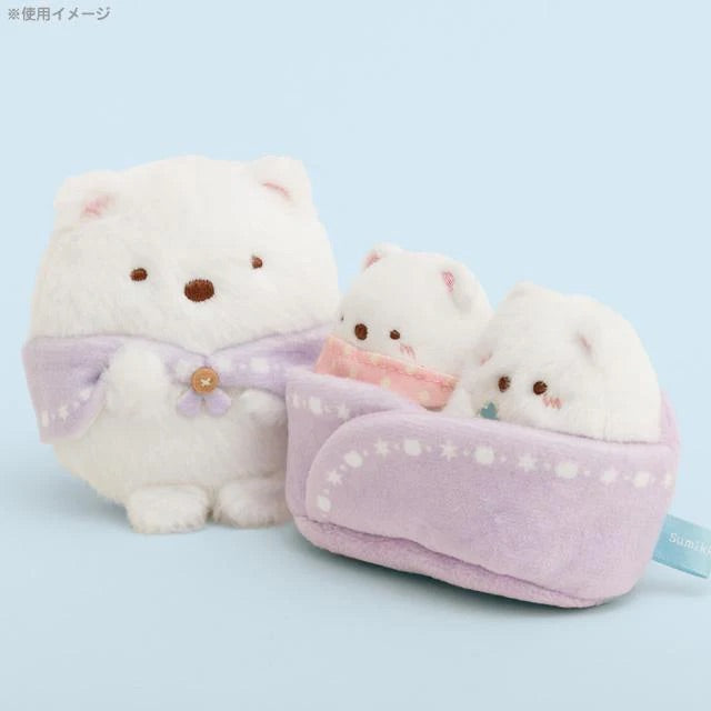 Sumikko gurashi角落生物|白熊的故乡系列白熊可爱小玩偶/手玉/沙包