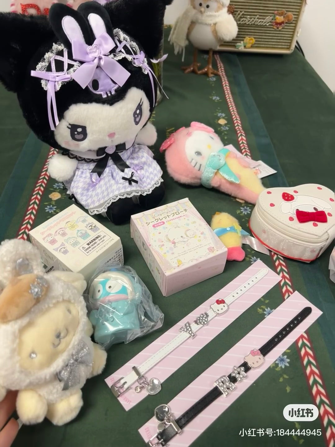 【limit 2】Sanrio|Initial Heart Keychain /All 8 types|1pcs