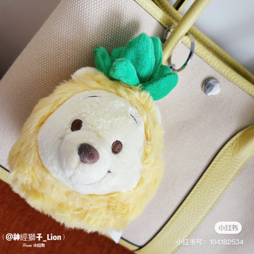 Disney SH|winnie the pooh超柔软mochi菠萝噗噗全系列