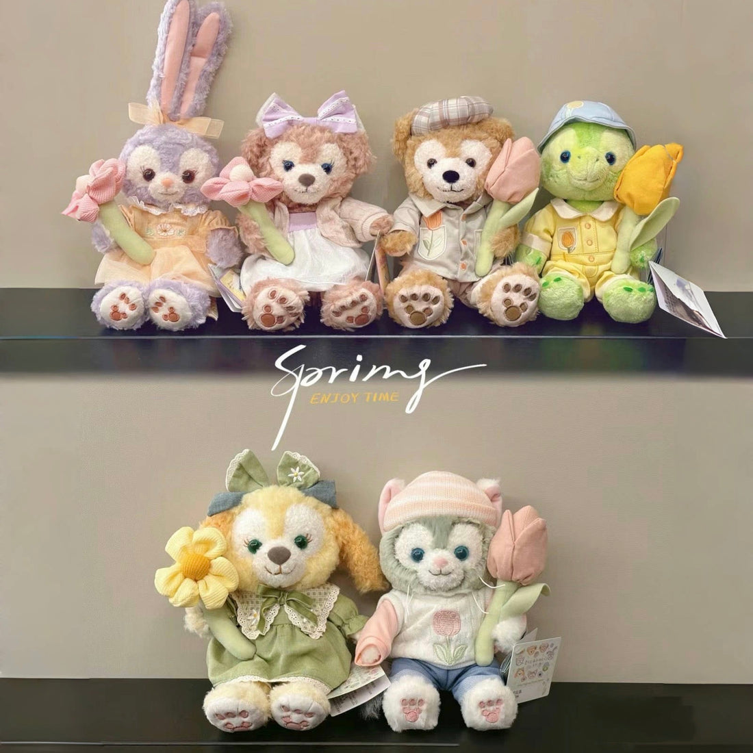 Disney SH|春日达菲和朋友们系列花花玩偶/公仔|ss号